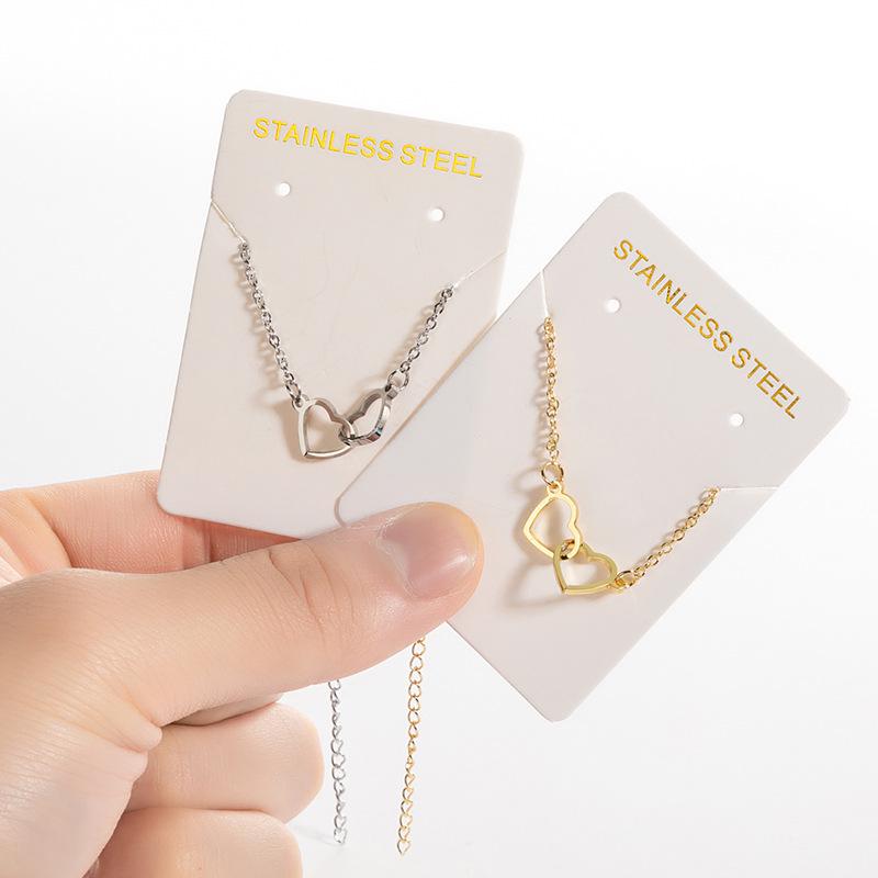 Stainless Steel Mini Heart Bracelet: Versatile Korean-Inspired Women's Fashion