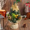 20cm Mini Artificial Christmas Tree Tabletop Xmas Decoration Ornaments Party DIY Home Festival Decor Creative Party Supplies