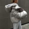 Winter Warm Cotton Puffer Jackets Women's Loose Parkas Coat Vintage Bread Jacket Outwear Office Ladies Quilted Jacket