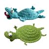 Crochet Lizard Coaster, Funny Handmade Animal Cup Mat, 3D Knitted Drink Coaster for Desk, Cute Heat Resistant Table Protector