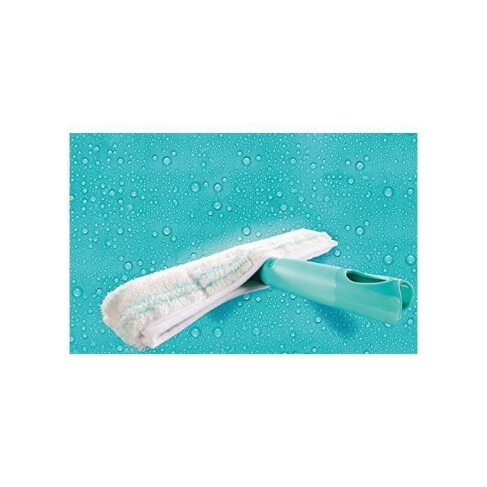 Leifheit mouilleur window washer, lave vitre en molleton pour vitres, cadres et rebords de fenêtres, mouilleur pour vitre avec click