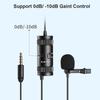 BOYA BY-M1 Pro II   Clip-on Microphone  -directional Condenser   Mic 3.5mm TRRS Plug 6M   Cable Plug-and-Play for Smartphone Camera