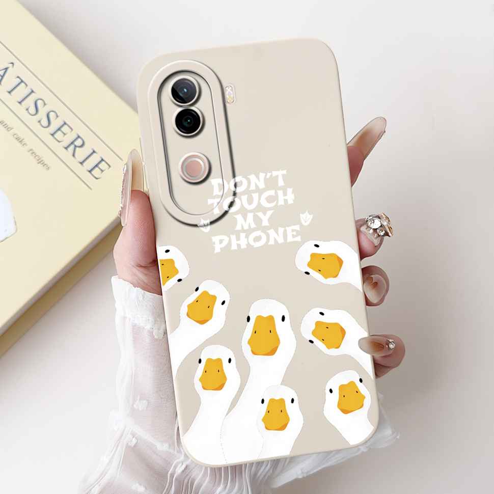 Flower Cover For Vivo V40e Case Soft Silicone Phone Back Cover Casing For Vivo V 40e V40e 4G V2403 Coque TPU Fundas