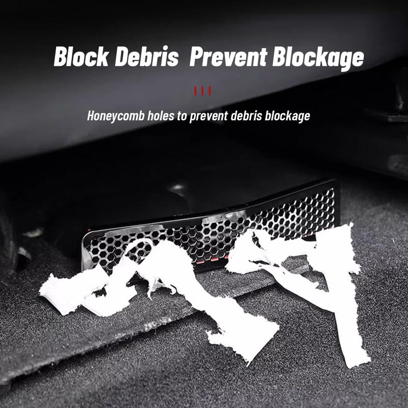 For JETOUR T2 Traveler Car Air Vent Covers Air Conditioner Duct Outlet Exhaust Dustproof Seat Stainless Steel Auto Accessories