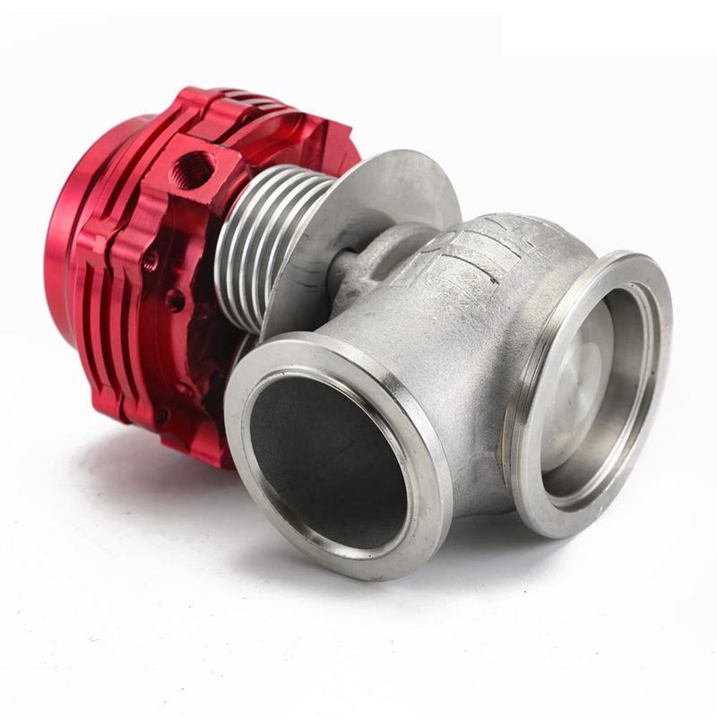 NEW WASTEGATE MVS 38mm RED With V-BAND AND FLANGES MV-S