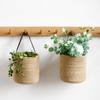 Storage Baskets Hanging Storage Organizer Hanging Flower Pot Woven Basket