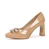 6-Sexy Pointed Thick Heel High Heels Women Are Not Tired Feet Waterproof Table Single Shoes Model Catwalk Shoes 8