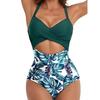 Costum de baie cu bretele decupat Femei 2025 Costum de baie Push Up Feminin O piesă Monokini de înot Body de plajă căptușit Doamnă Vară