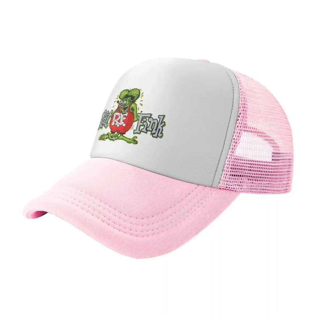 Rat fink white RF Baseball Cap Golf Cap Sunhat Visor Uv Protection Solar Hat Caps WoUnisex UnisexS