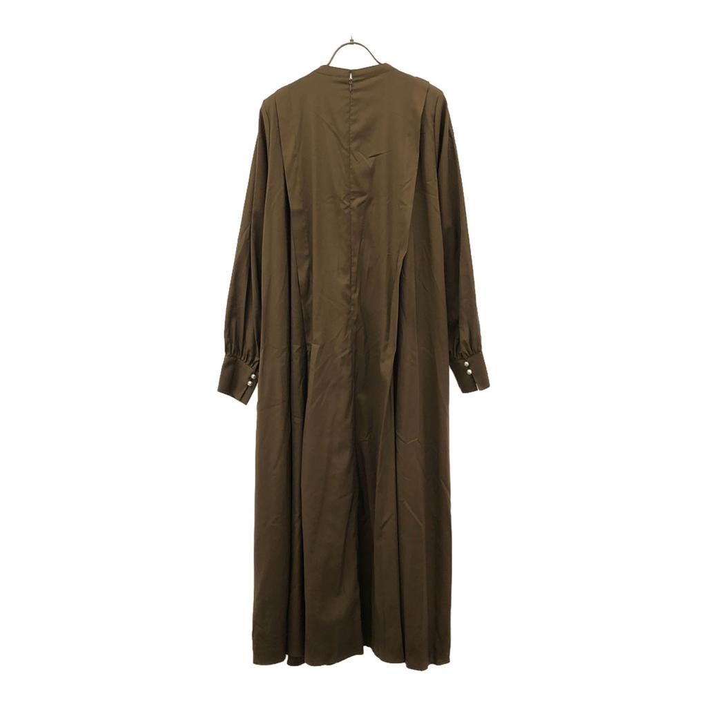 unused AMERI UNDRESSED Floral embroidery Long sleeve Embroidery Long dress Women Used