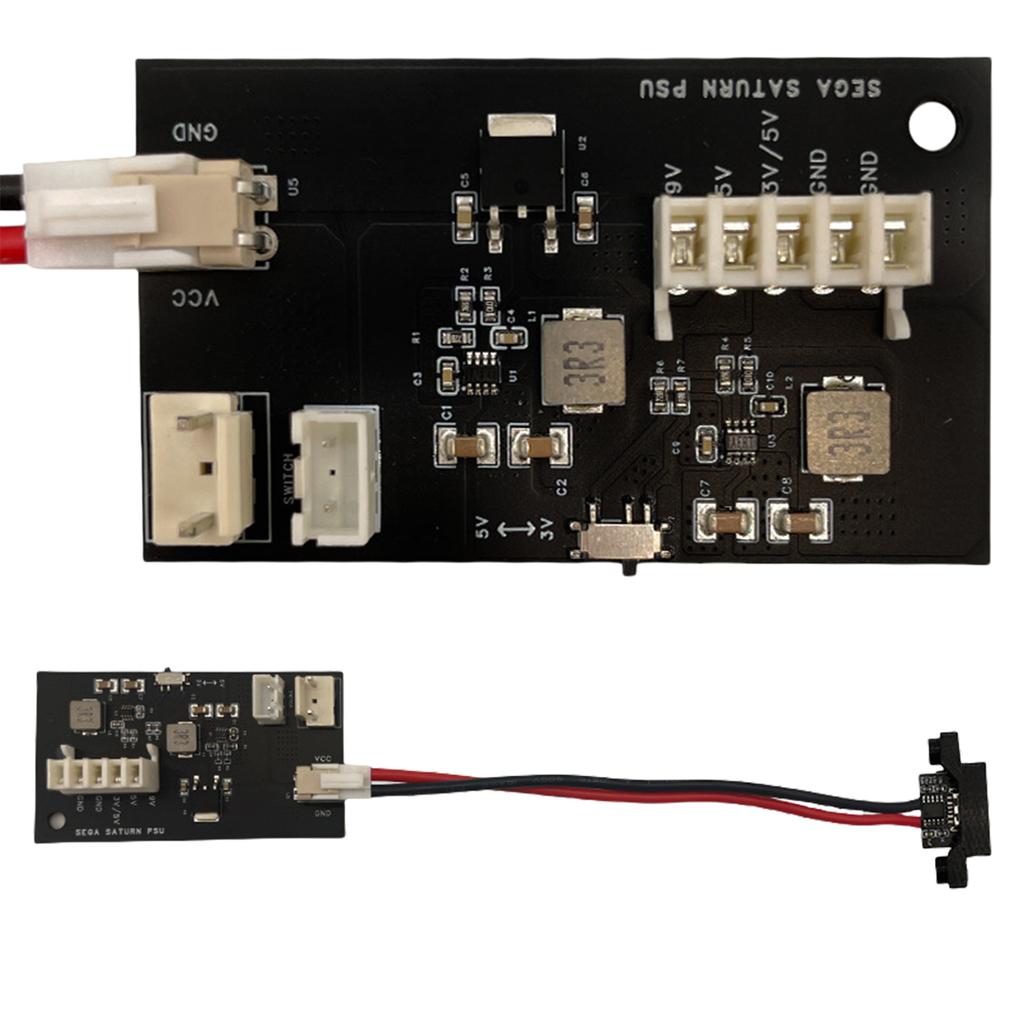 Power Board For SEGAs Saturns Game Console Type-C Interface for Dreamcast PSU Game Console 12V3A Modification Power Board Module
