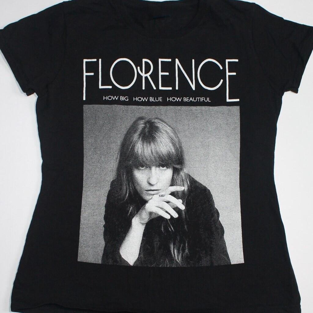 VTG Florence and the Machine band T-shirt black Unisex tee S-5Xl 1F880 XXXL