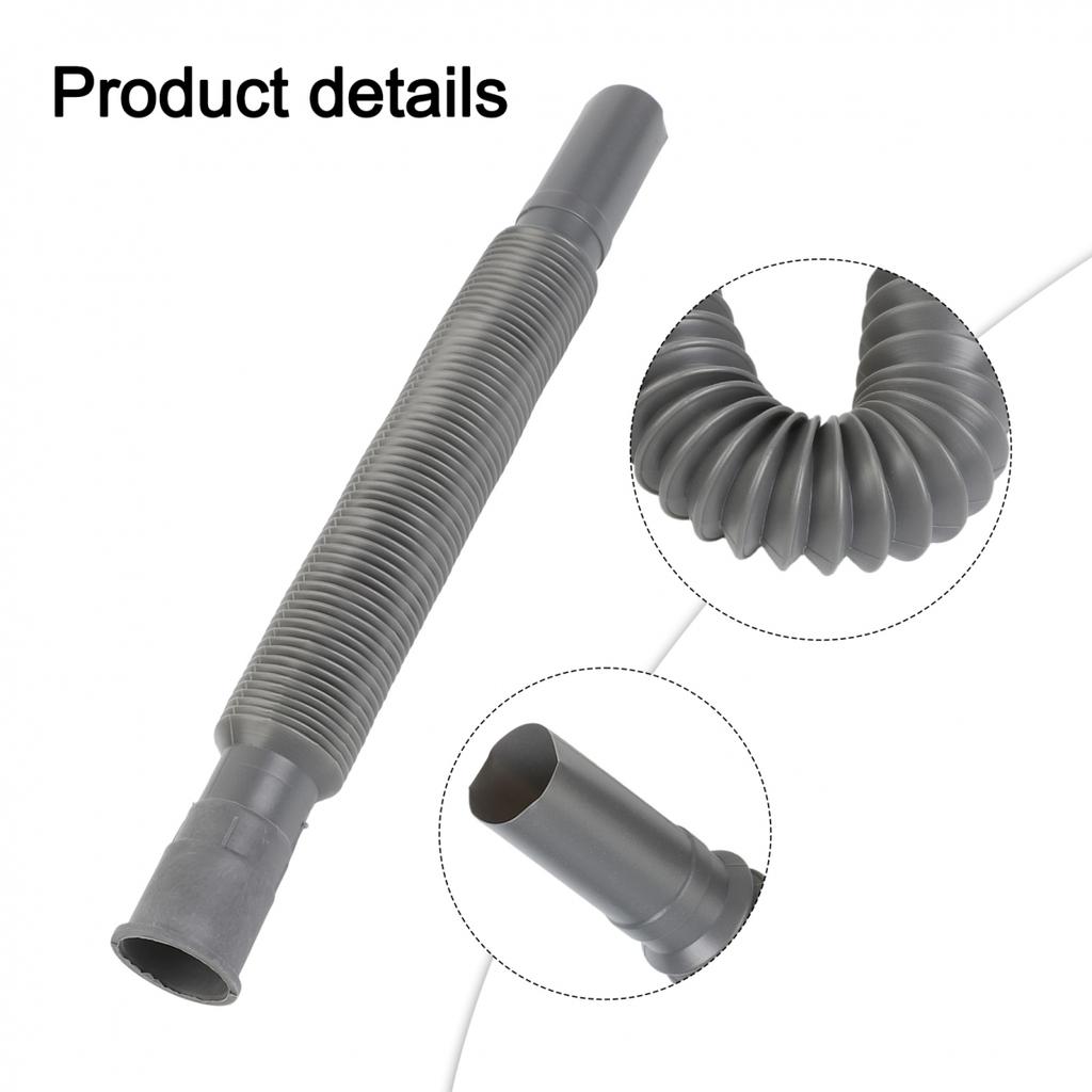 Plastic Flexible Kitchen Basin Strainer Sink Extension Drain Hose Pipe