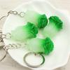 Fashion Chinese Cabbage Keychains Car Keyring for Bag Purse Jewelry Accessory