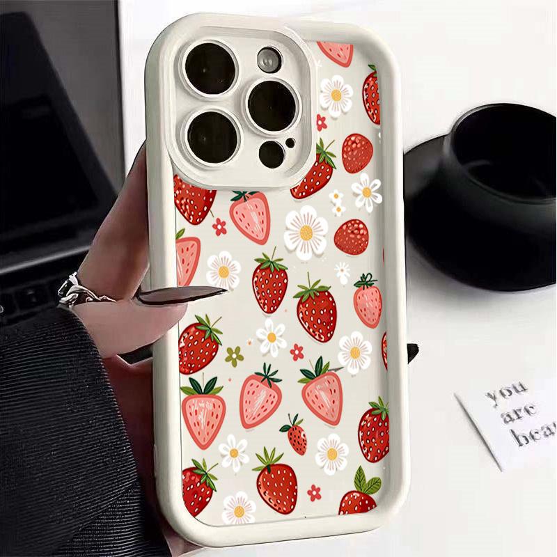 Summer Strawberry Case For Huawei Honor 600 Lite 400 Pro Magic 7 Lite 6 5 8 Pro 5G 200 X9D X9B X9A X8A X8B X7A X7B X6A X8C X9 X8