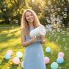 Automatische Seifenblasenmaschine für Bühnen- und Partygebrauch mit verstellbarem Ständer und kontinuierlicher Blasenproduktion, geeignet für Indoor- und Outdoor-Unterhaltung
