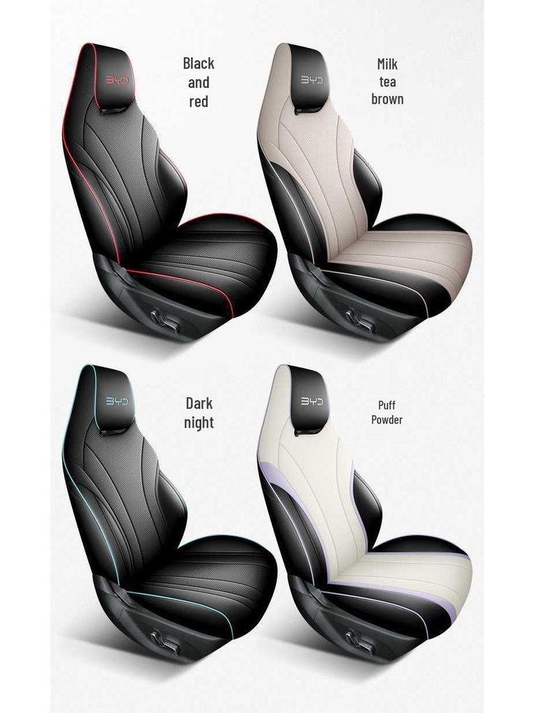 BYD Dolphin 2025 All-Season Leather Seat Cover for Smart Driving Version - Full Coverage