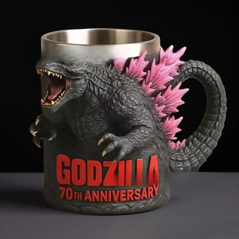 Godzilla Mug Handicrafts, Halloween Table Resin Ornaments, High-end and Niche