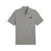 Casual ESS Logo Pique Polo Shirt 687581 25 Color Medium Gray Heather NO.1 Men's Spring/Summer (03)