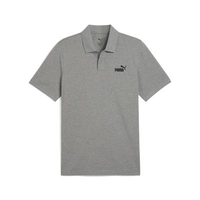 Casual ESS Logo Pique Polo Shirt 687581 25 Color Medium Gray Heather NO.1 Men's Spring/Summer (03)