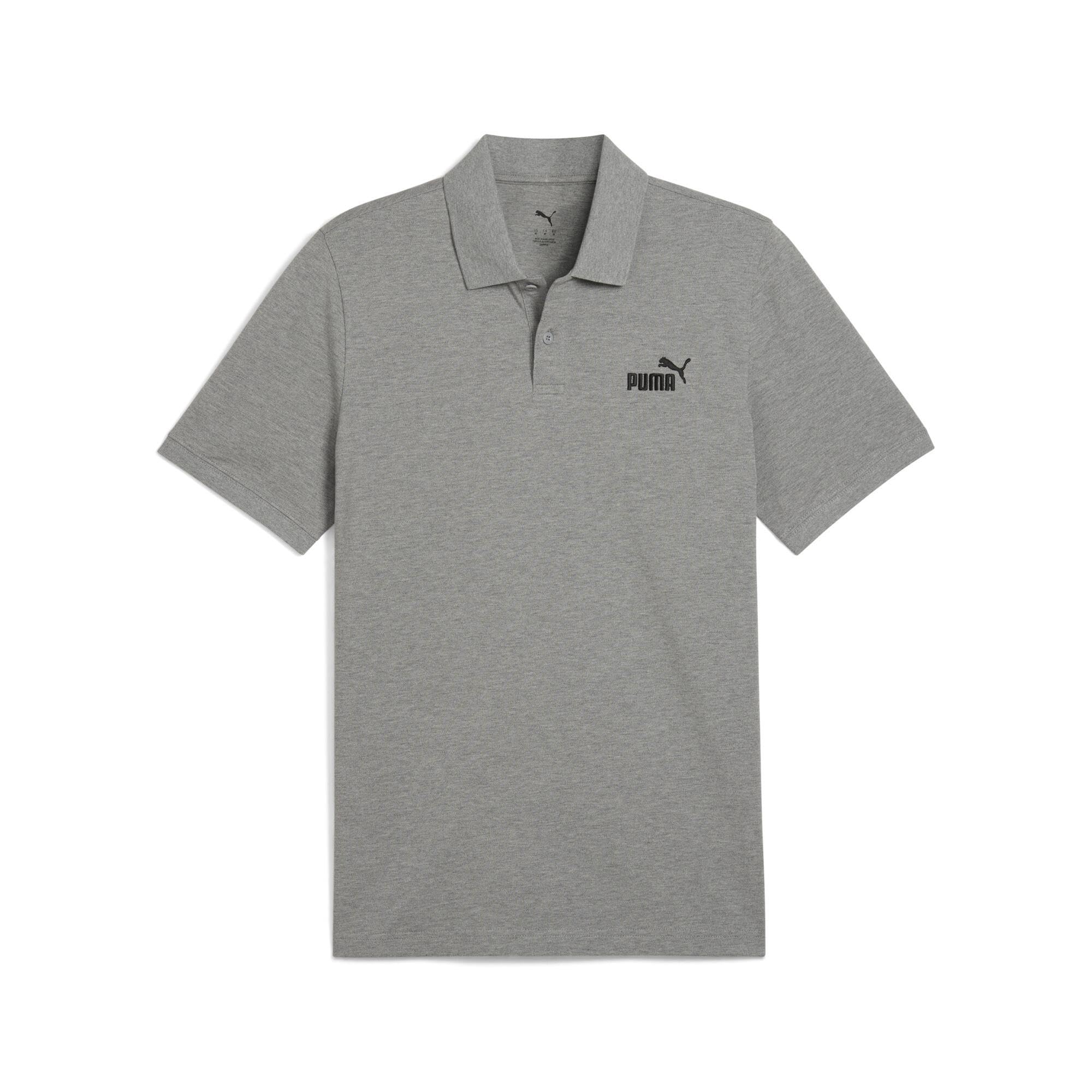 

Casual ESS Logo Pique Polo Shirt 687581 25 Color Medium Gray Heather [PUMA] NO.1 Men s Spring/Summer (03)