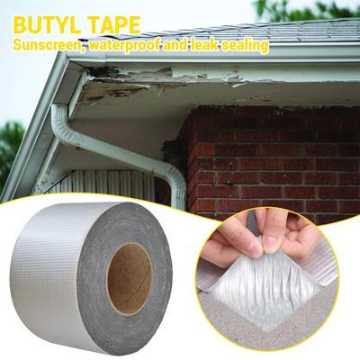 Fita para Deck de Vigas 5M 5cm 10cm de Largura para Impermeabilização e Reparo de Vazamentos de Decks Fitas de Butila para Vigas e Ripas de Telhado