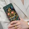 Japanese Oni Hannya Demon Mask SOFT Cell Phone Case for Samsung Galaxy S26 Ultra S25 S24 S23 S22 S21 S20 Note10 Cover