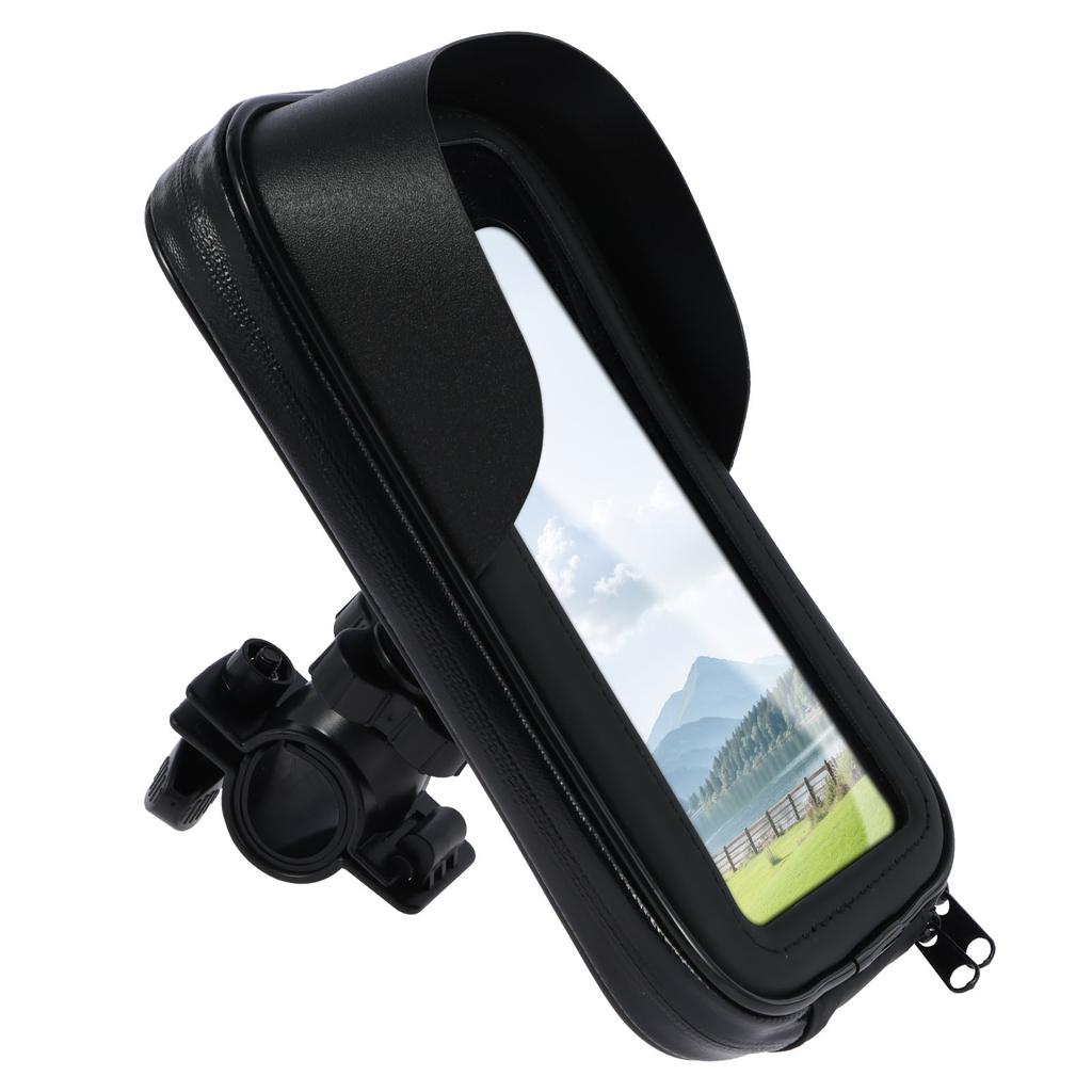 Bicycle Phone Holder Waterproof Bag 360 ° Rotatable Phone Holder Bag Touch Screen Bicycle Protective Bag