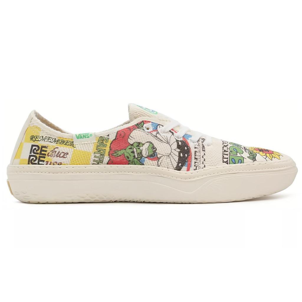 Vans נעלי סניקרס יוניסקס מרובות צבעים Circle Vee Eco Theory - אקו פוזיטיביות VN0A4BWLARG