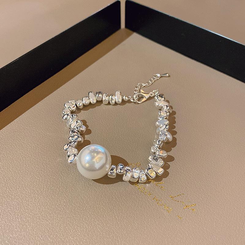 Korean Ins Tide Pearl Bracelet Design Temperament Bracelet Couple Bracelet Hand Jewelry