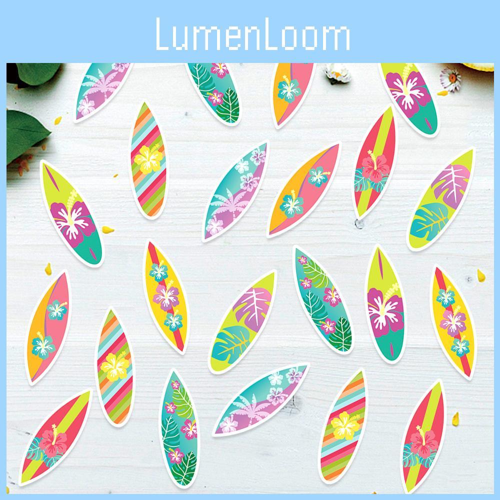 Themed Surfboard Flower Confetti Birthday Party Decoration Props Throwing