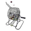 Deluxe Bingo Game Set With 6 Inch Bingo Cage, Bingo Master Board,75 Colored Balls , 50 Bingo Cards