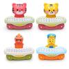 Children'S Lighting Edition Teaching Animal Paradise Cartoon Electronic Guitar Piano Early Education Enlightenment Interest Music Toys