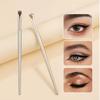 1Pcs Crescent Eyeliner Brush Draw Eyeliner Eyeband Contour Makeup Tools Upgrade half round Blade Eye liner Makeup Brush Thin