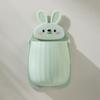 1PCS Cartoon Rabbit Storage Rack Dormitory Bathroom Makeup Tool Organizer Toothbrush Bedside Wall Mounted Storage Box
