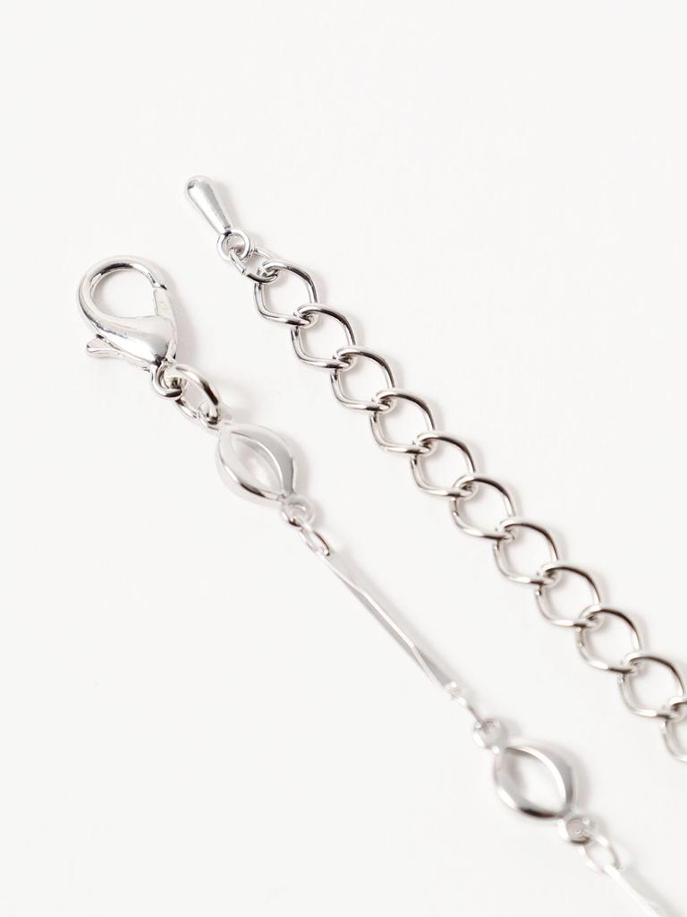 [BEAMS HART] Accessories Bar Chain Necklace Women's SILVER ONE SIZE