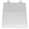 Coin Holder 100 Pieces Storage Plastic Transparent Coin Storage Box with Coin Capsules for Coin