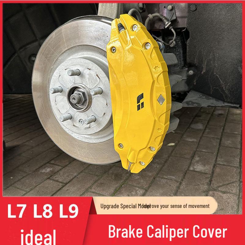 Enhanced Brake Caliper Covers for Ideal L7, L8 Alloy Wheels, and Special L9 Color-Changing Decorations