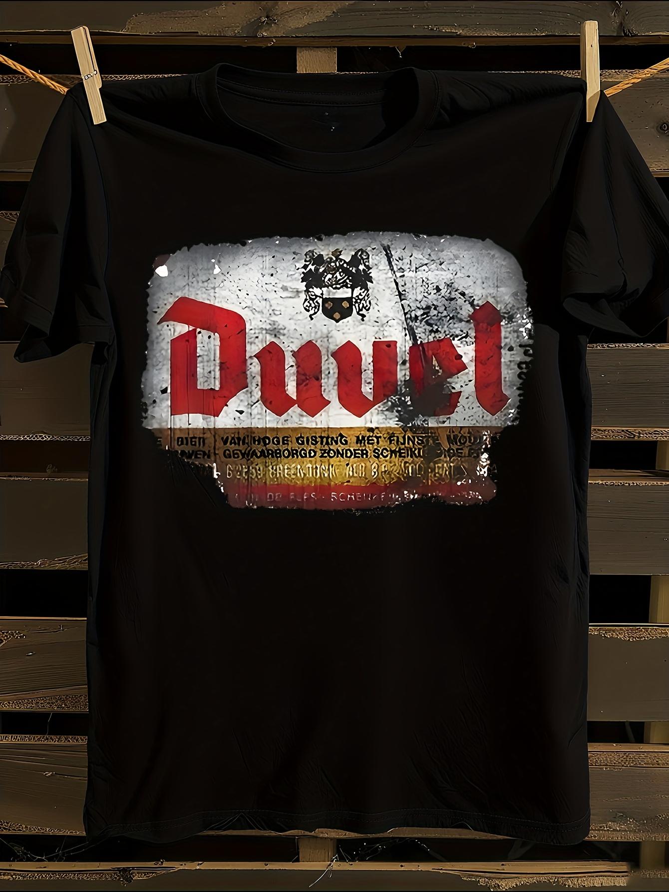 Черная футболка Duvel Bier XL