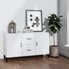 vidaXL Sideboard White 100x36x60 Cm Wood Material