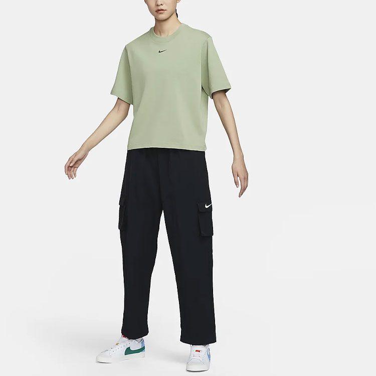 Nike Sportswear Essentials T Shirt Women's Oil Green DD1238-387