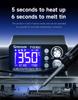 MECHANIC T12 MAX Soldering Station 5s Heat 6s Melt One-Touch Digital Display Constant Temperature Soldering Iron Kit Repair Tool