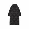 Less 2024 Winter Loose Fit Hooded Extra-Long Down Jacket