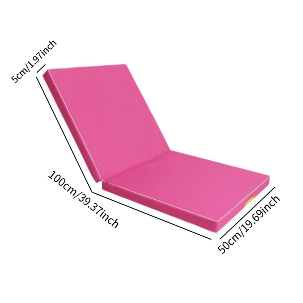 Gymnastics Mat Children Play Horizontal Bar Mat Foldable Stretch Mat Exercise Mat for Yoga Sports Workouts Outdoor Indoor