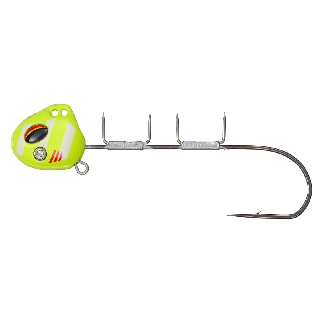 

Daiwa Tungsten Hairtail Boat Hairtail Tenya SS40 Glow Zebra Tenya, TG, Yellow-Green