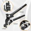 A34R Tube Bender -180 Degree 3 In 1 Pipe Bender Suitable For Bending 1/4Inch 5/16Inch 3/8Inch OD Copper,Brass & Steel Pipes