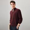 Kemon Boca Men's 100% Cashmere Half-Zip Sweater