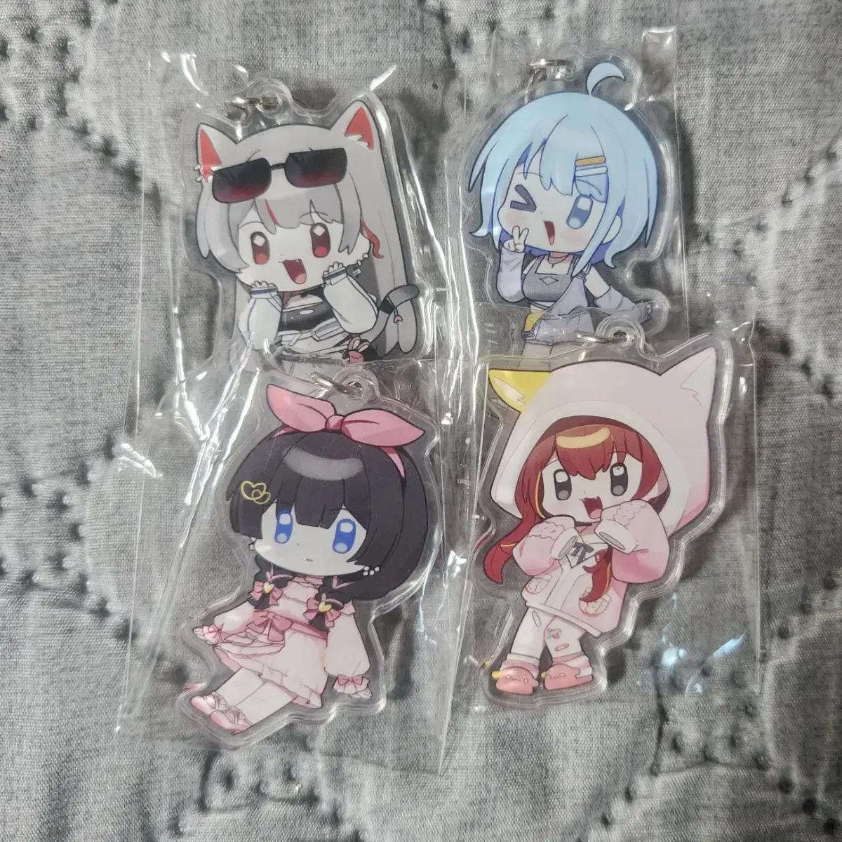 

Брелок Stella Live Rize, Tabi, Hina и Mashiro