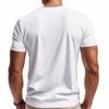 Men's V-Neck Quick-Dry Breathable Casual Sports Short Sleeve T-Shirt.