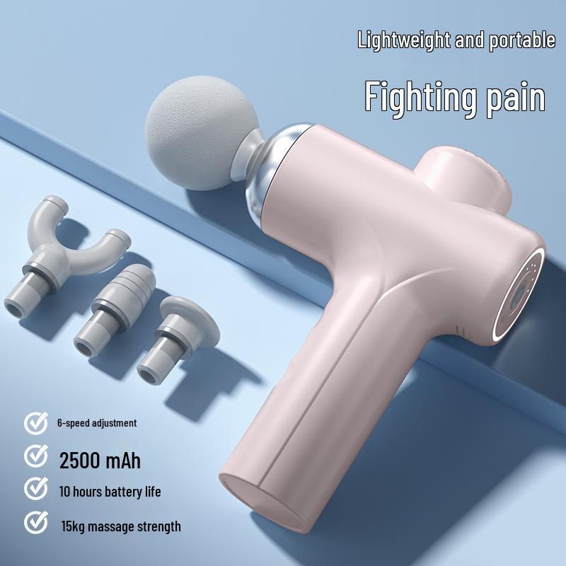 

Professional Unisex Deep Tissue Fascia Massager: Strong Amplitude for Muscle and Neck Relaxation, Ideal Gift рожевий